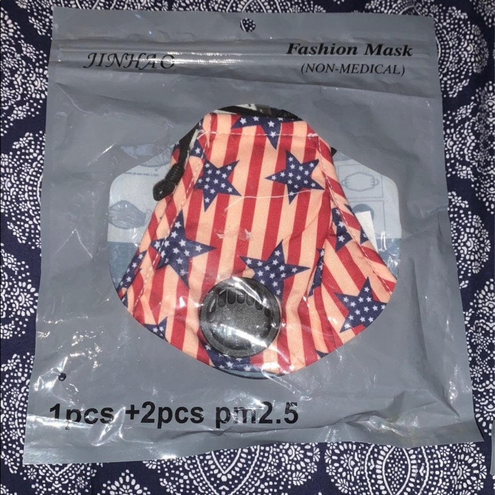 American flag mask